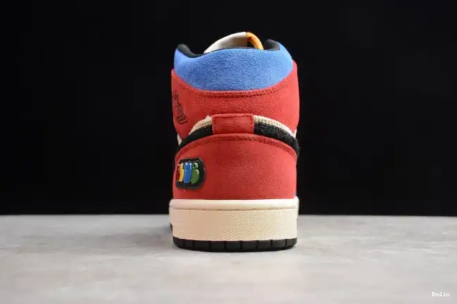 Bmlin Great Jordan 1 Blue Mid Air SE CU2805-100 Fearless the 0625